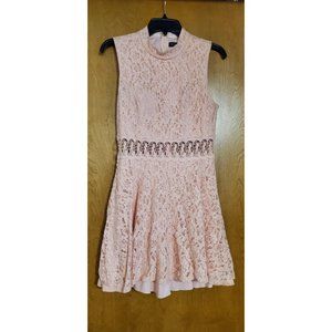 Peach Lace Dress
